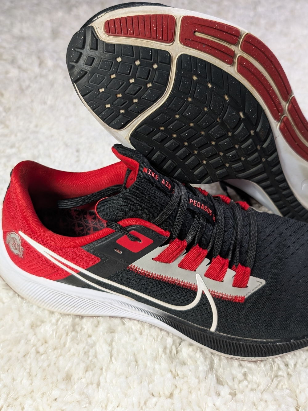 Nike Pegasus 38 Men's Ohio State Running Shoes